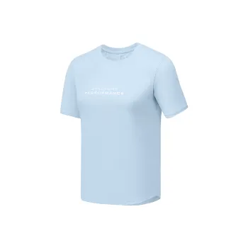 Skechers T Shirt Women's Soft Blue
