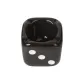 Ceramic Dice Ashtray-Black