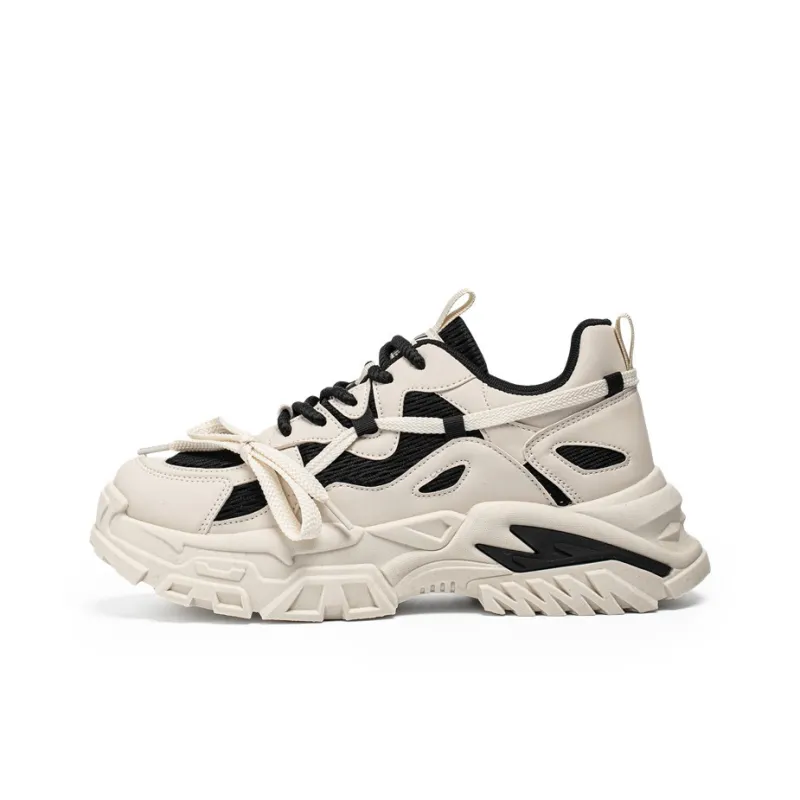 ROBINHOOD Cushioning, Slip Resistant, Abrasion Resistant, Coverage, Support Low Top Chunky Sneakers Men's-7