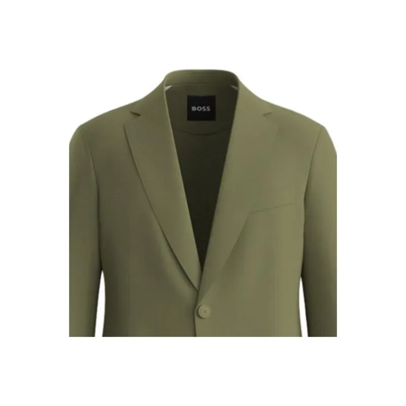 HUGO BOSS SS25 Business Suit Coat Men's Green-3