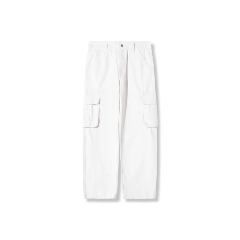 SANBAI STUDIO Jeans Unisex White-0