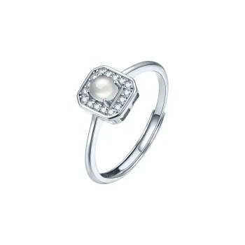 Cuiya Golden Building Ice Type Jadeite Rings Women's
