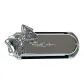 Foldable Comb+Silver Bowknot
