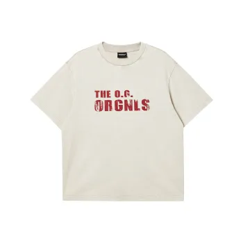 JACK&JONES T Shirts Men A01 Antique Porcelain