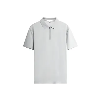 EHE Polo Shirts Men Light Gray Blue