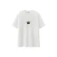 Ivory White[100% cotton Skin-Friendly Fabric, 3D Effect Letter+Korean-Style Cherry Logo]