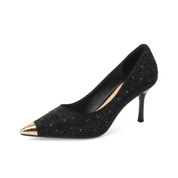 TADSW Slim Heel High Heels 7cm Women's Black