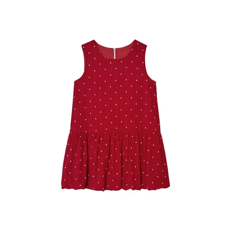 DOSOHEB Sleeveless Dress Women's-0