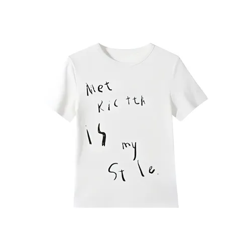 GOSO T Shirts Women's White
