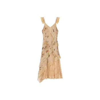 KYKW Sleeveless Dresses Women's Orange