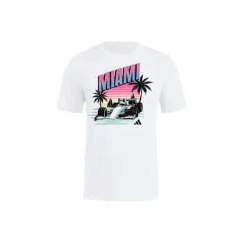 Adidas Free Shipping With AdiClub Miami Motorsport Scenic Drive Tee