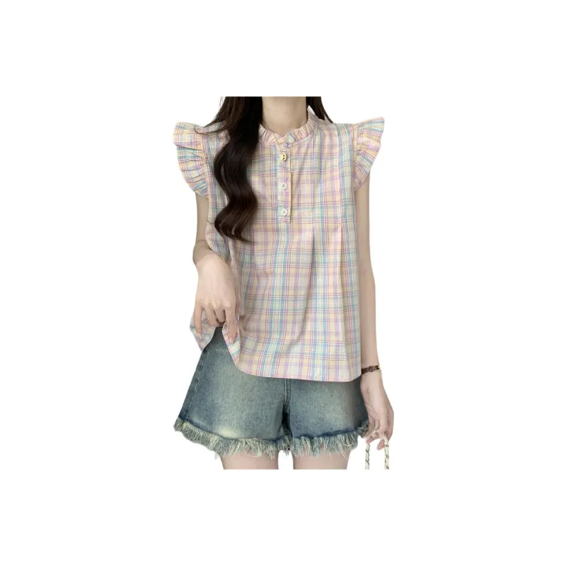 Mu Xiao Xin Shirts Women's-8