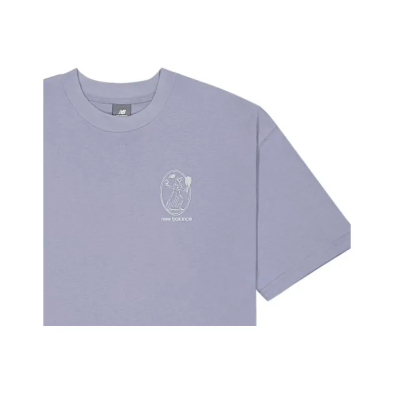 New Balance SS25 Regular T Shirt Women's Purple-4