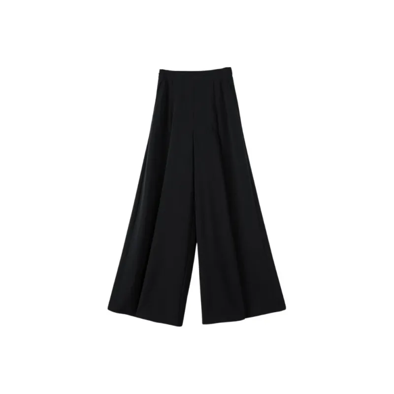 Late White Casual Pants Women's-1