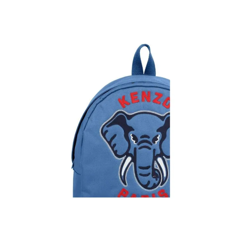 KENZO Kids Rucksack Logo embroidered Backpack-4