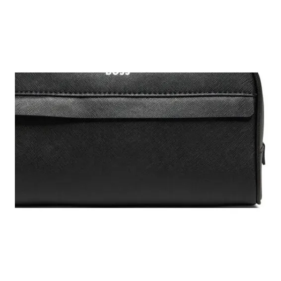 HUGO BOSS Leather Toiletry Bag Men's Black-5