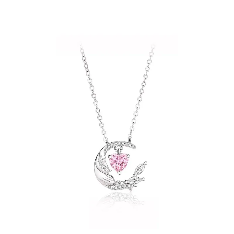 BLEC S925 Silver Necklaces Women's-0