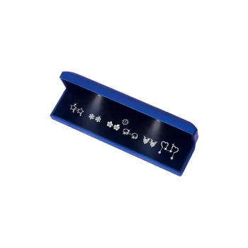 Box Selection S925 Silver Stud Earrings Women's