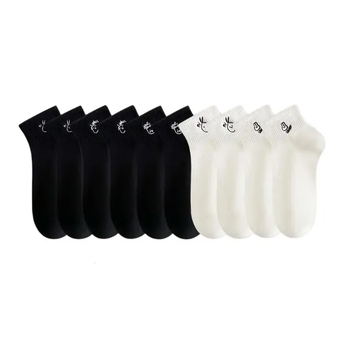 7 SEVFUN Mid Calf Socks Unisex Combo Set-18