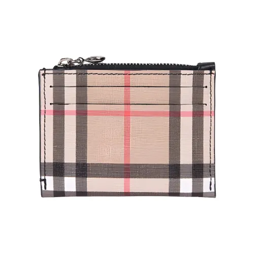 Burberry Vintage Check Leather Cardholder