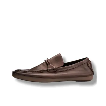Brounvanm Men's Casual Shoes Men Low Top Black/Brown