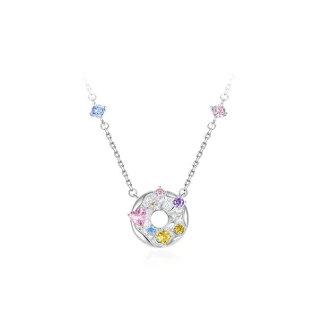 ZHENJIUJIU S925 Necklaces Women's