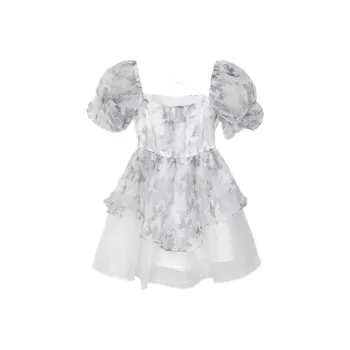 ABBY GODDESS Short Sleeved Dress Women's