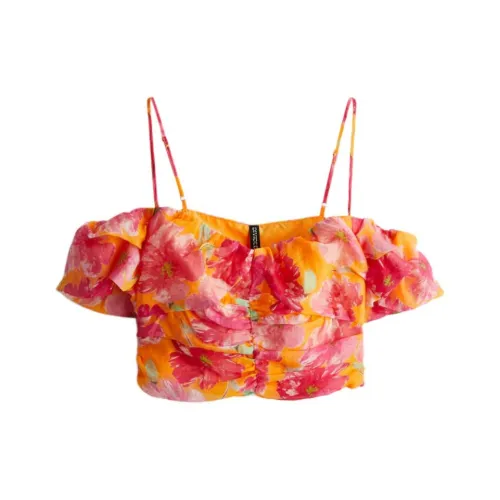 H&M Shirts Women's Orange/Pink Potpourri