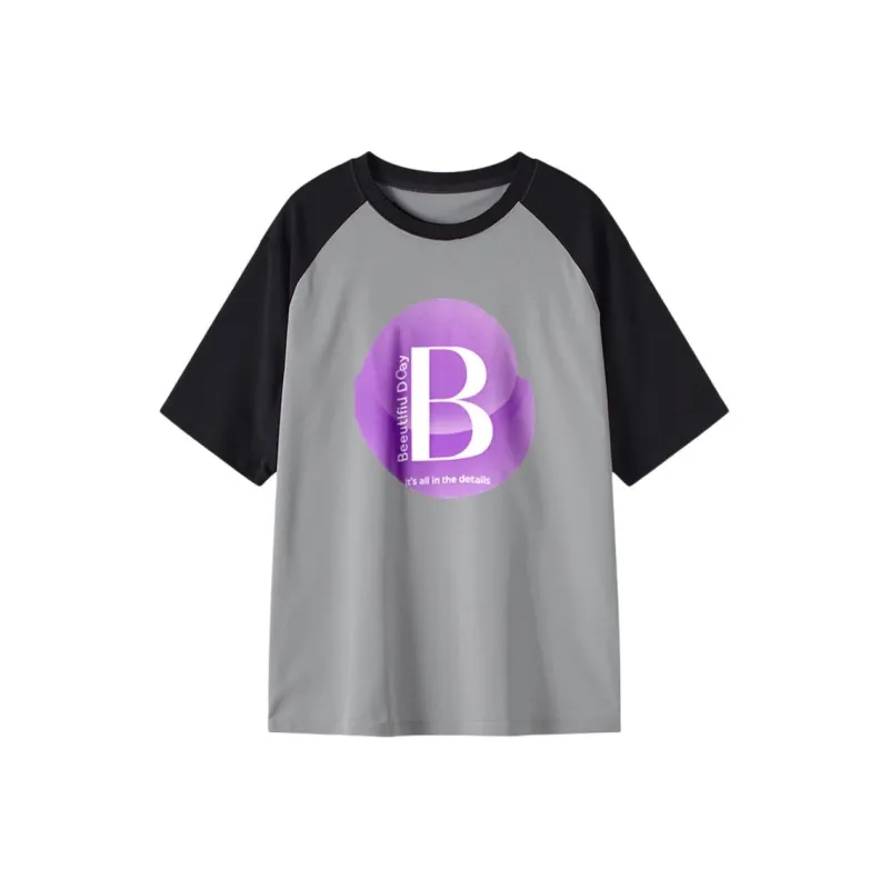 FAIRWHALE Drop Shoulder Sleeve T Shirt Women's-12