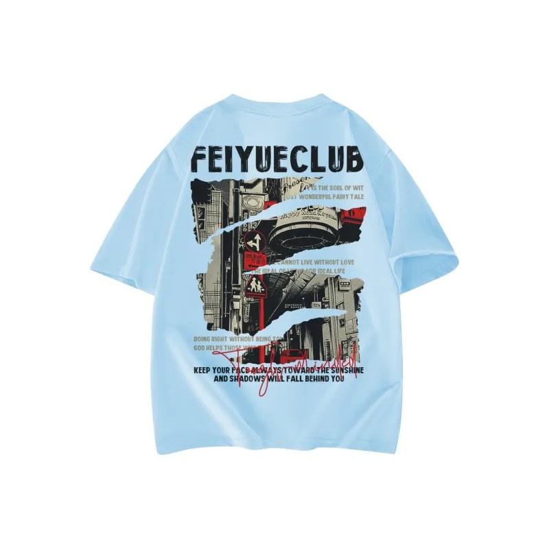 Feiyue T Shirts Unisex-16
