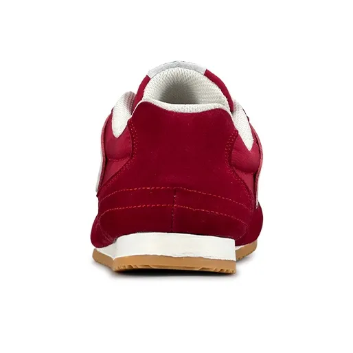 LuzaoT SUPER DRAG Lightweight Low Top Casual Shoes Unisex Red-3