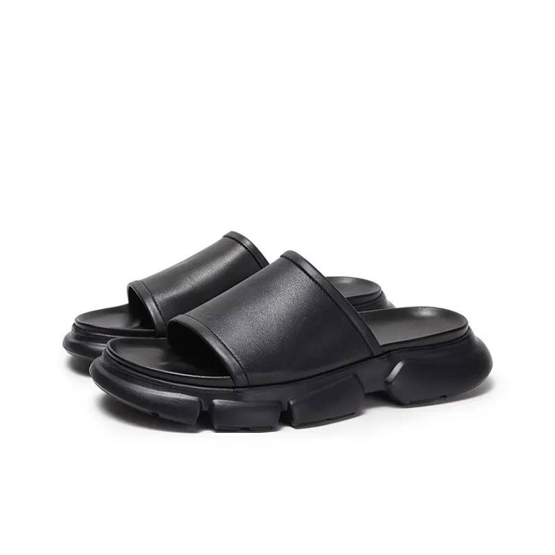 Bansley Slide Slippers Men's Black-2