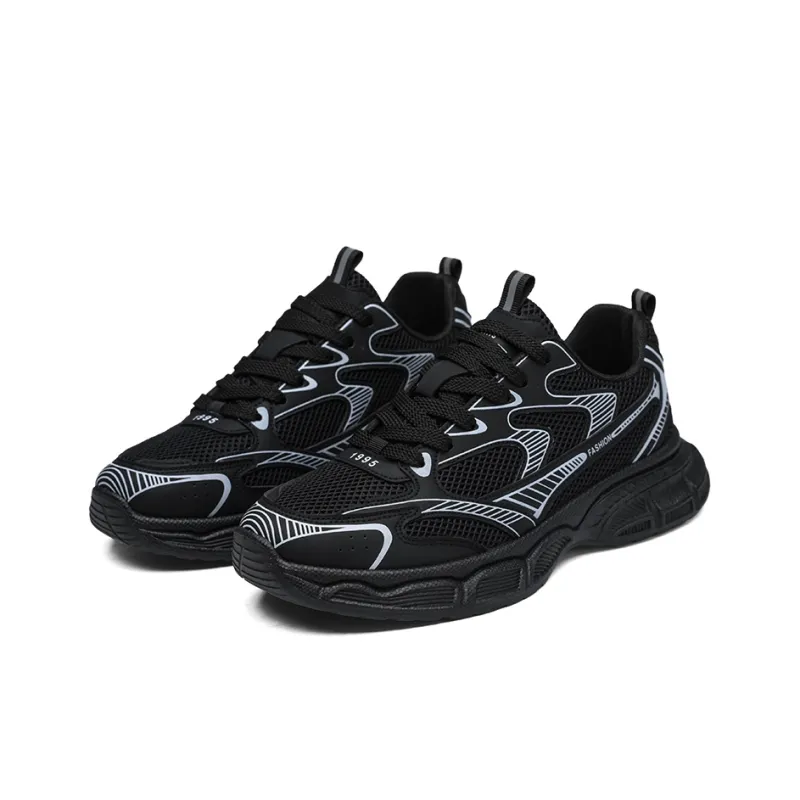 ROBINHOOD Cushioning, Slip Resistant, Abrasion Resistant, Coverage, Support Low Top Chunky Sneakers Men's-6