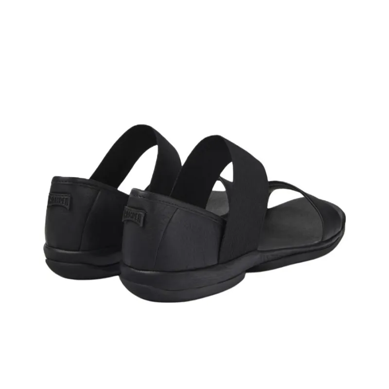 CAMPER Right One Strap Sandals Women's Black-1