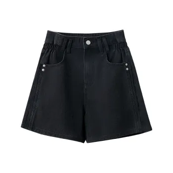 AMII Denim Shorts Women's Denim Black