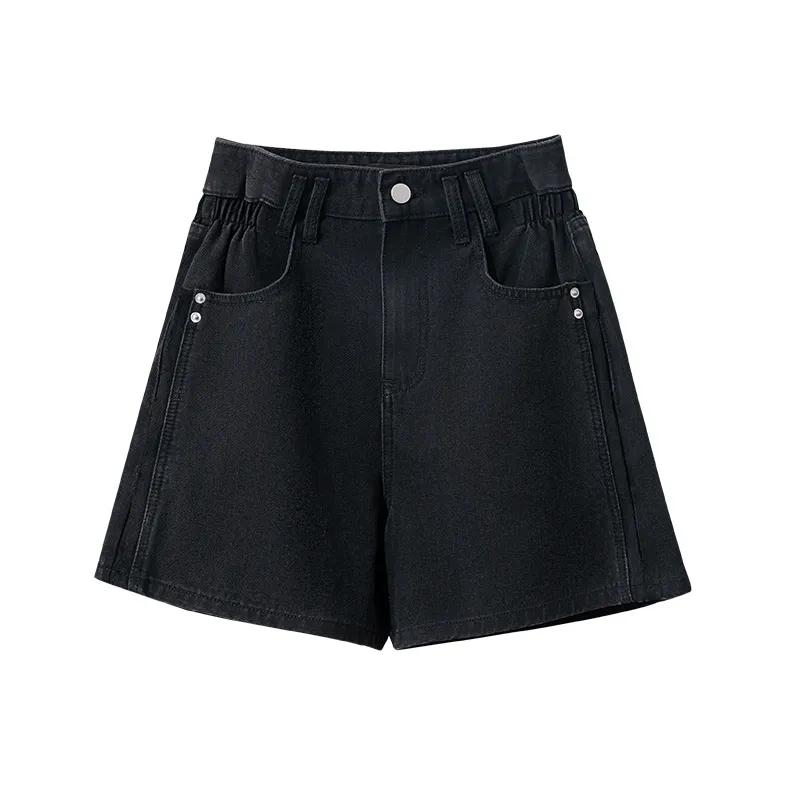 AMII Denim Shorts Women's Denim Black-0
