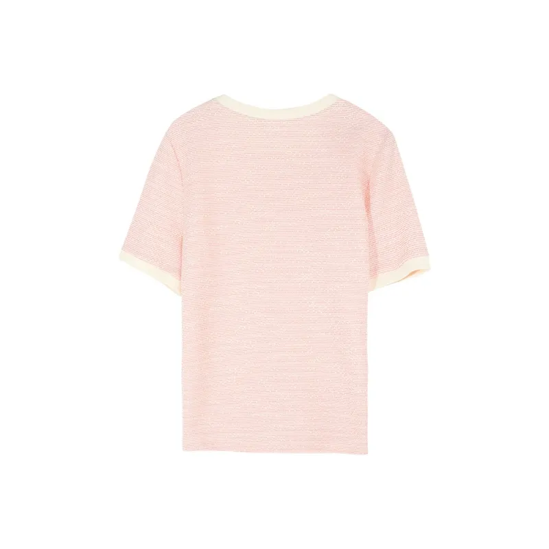 3COLOUR T Shirt Women's Cherry Blossom Pink-8