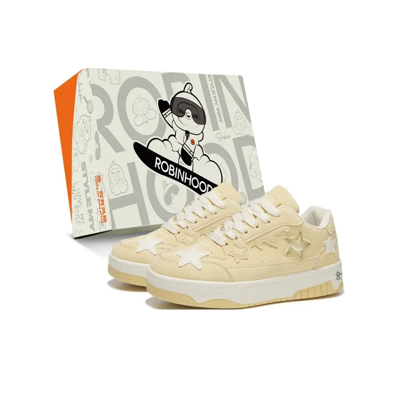 ROBINHOOD Wear resistant, Lightweight, Breathable, And Non slip. Low Top Skateboard Shoes Women's Box Included-0