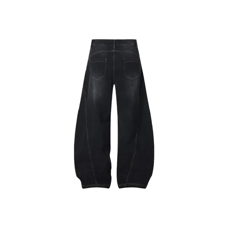 KLAMMKICKS Jeans Unisex Black-1