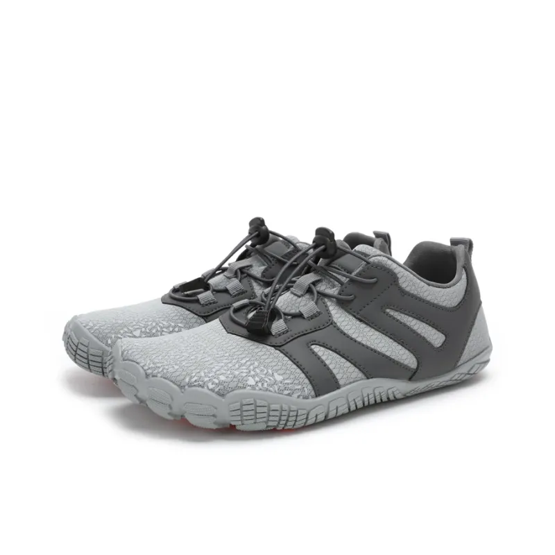 TELENT Odor Resistant Quick Dry Lightweight River Trekking Shoes Unisex Light Gray-2