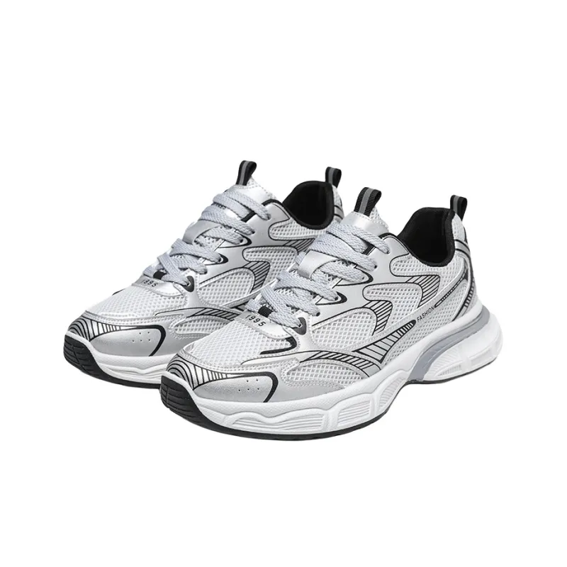 ROBINHOOD Cushioning, Slip Resistant, Abrasion Resistant, Coverage, Support Low Top Chunky Sneakers Men's-11