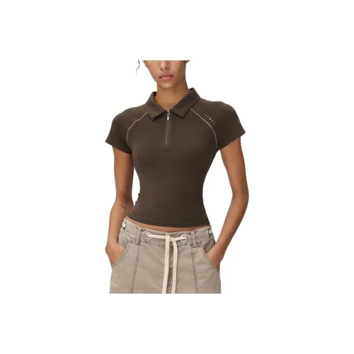 Particle Fever Polo Shirt Women's Espresso