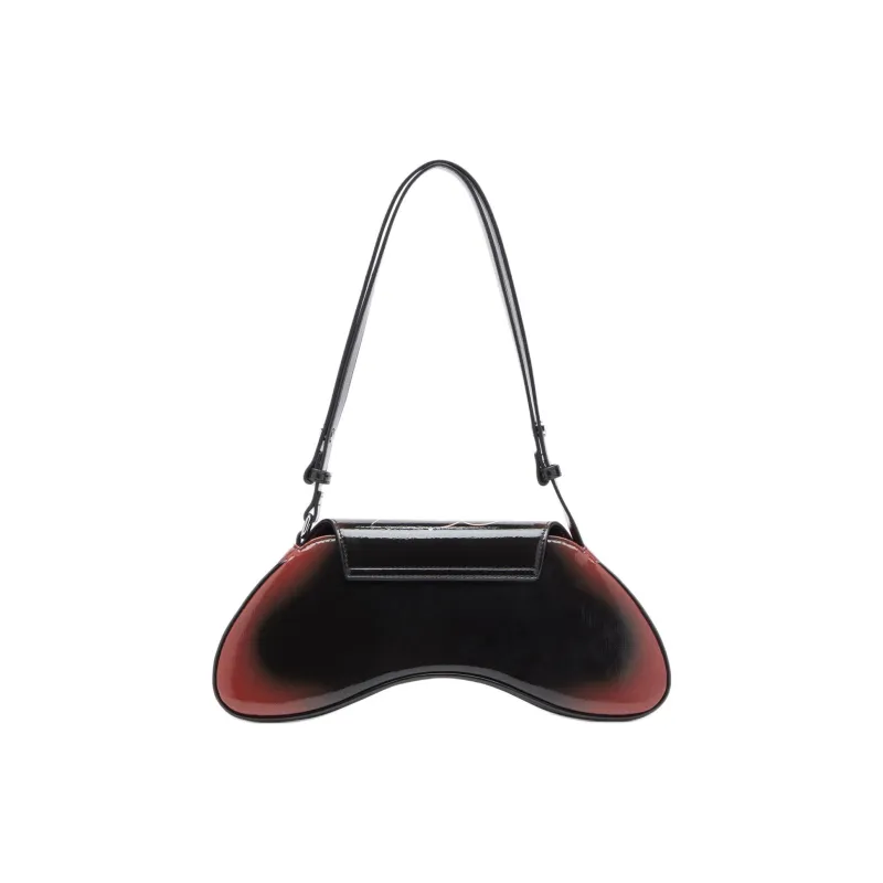 DIESEL Polyurethane Crossbody Bag, Shoulder Bag Women's Red & Black-3