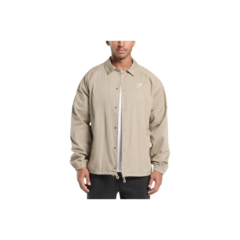 GYMSHARK Canvas Coach Jacket Men's-4