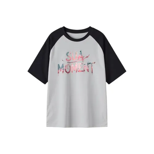 FAIRWHALE Drop Shoulder Sleeve T Shirt Women's