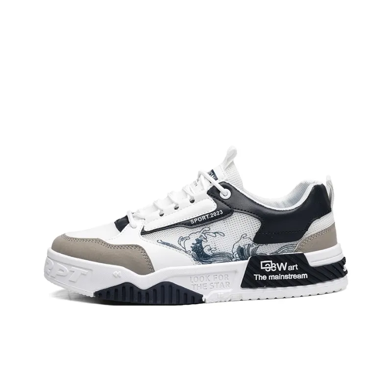 LONGDUIZHANG Slip Resistant Cushioning Abrasion Resistant Low Top Skateboard Shoes Unisex-4