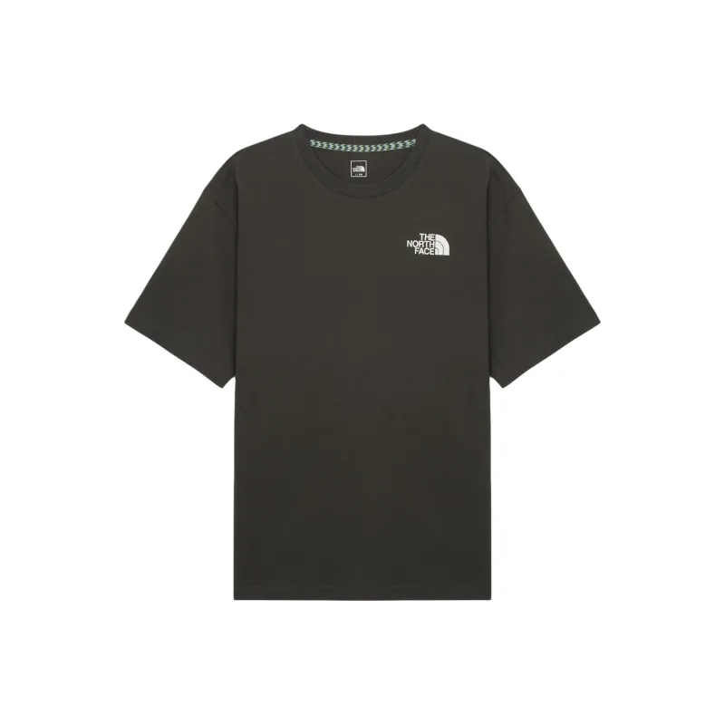 THE NORTH FACE T Shirt Unisex Charcoal Gray-0