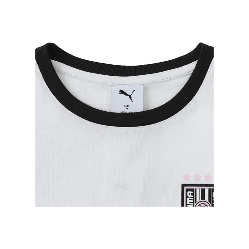 PUMA Club T Shirt Women's White-4
