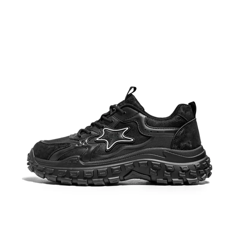 ROBINHOOD Cushioning, Slip Resistant, Abrasion Resistant, Coverage, Support Low Top Chunky Sneakers Men's-1