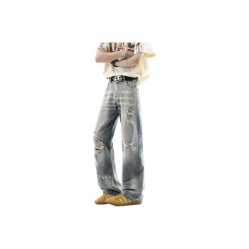 FASTFISH Jeans Unisex Blue